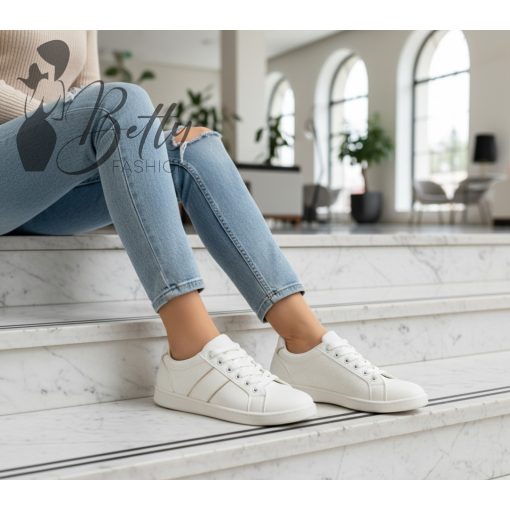 White Top with Jewelry Embellishment S/M