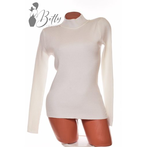 White Top with Jewelry Embellishment S/M