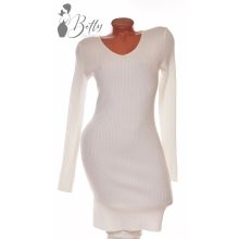 V-nyakú nyakú, kötött tunika S/M, L/XL 