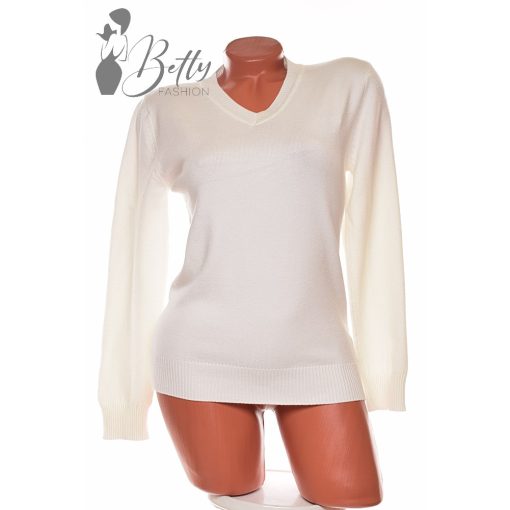 White Top with Jewelry Embellishment S/M