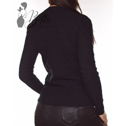 Anyagában görög mintás, kötött felső S/M, L/XL