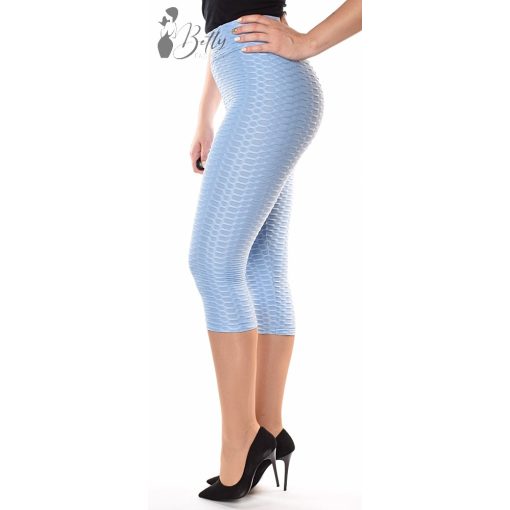 Anyagában mintás, 3/4-es szárú leggings S/M, L/XL 