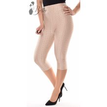 Anyagában mintás, 3/4-es szárú leggings S/M, L/XL 