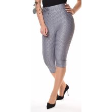 Anyagában mintás, 3/4-es szárú leggings S/M, L/XL 