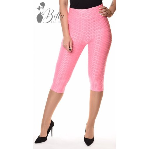 Anyagában mintás, 3/4-es szárú leggings S/M, L/XL 