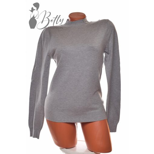 White Top with Jewelry Embellishment S/M