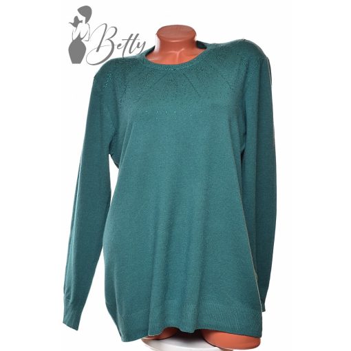 White Top with Jewelry Embellishment S/M