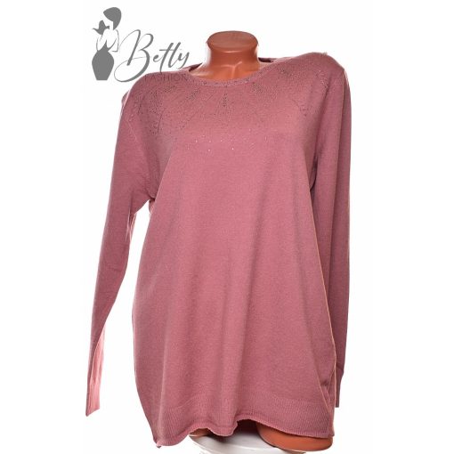 White Top with Jewelry Embellishment S/M