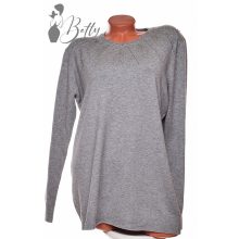 White Top with Jewelry Embellishment S/M