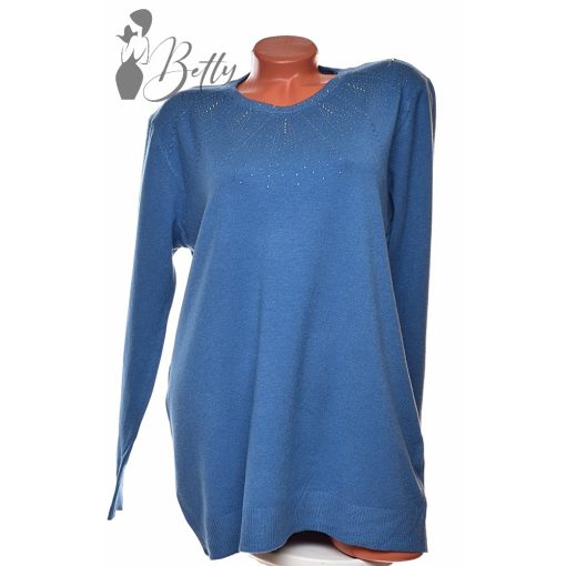 White Top with Jewelry Embellishment S/M