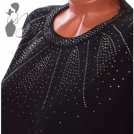 White Top with Jewelry Embellishment S/M