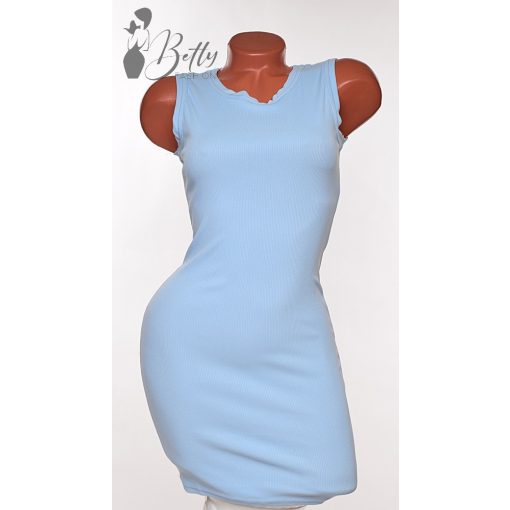 Egyszínű, bordázott anyagú tunika XS, S, M, L, XL