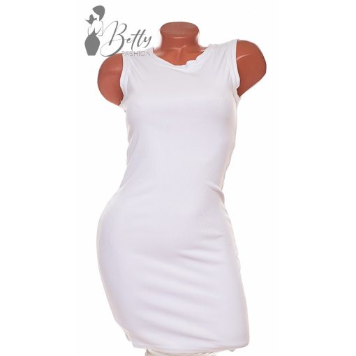 Egyszínű, bordázott anyagú tunika XS, S, M, L, XL