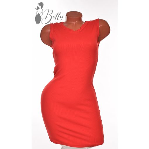 Egyszínű, bordázott anyagú tunika XS, S, M, L, XL