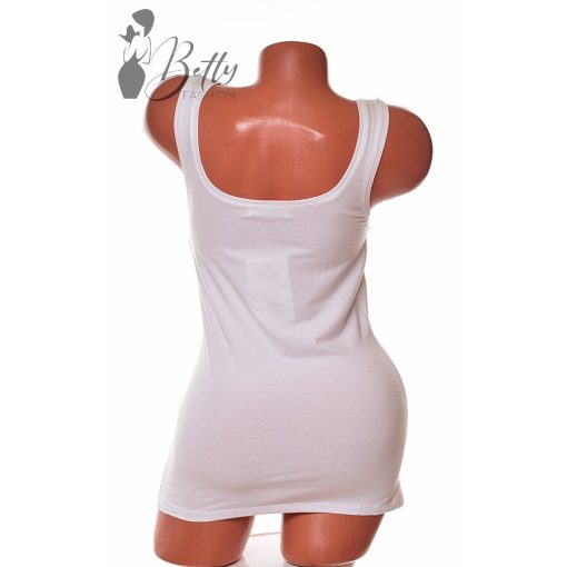 White Top with Jewelry Embellishment S/M