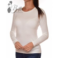 Fehér színű hosszú ujjú felső  S, M, L, XL, 2XL