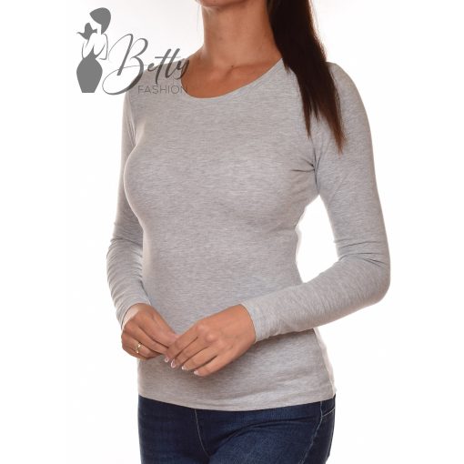 Szürke színű hosszú ujjú felső  S, M, L, XL, 2XL