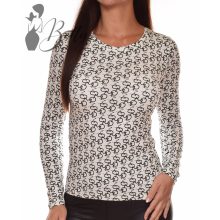 Betűmintás, kerek nyakú felső  S, M, L, XL, 2XL