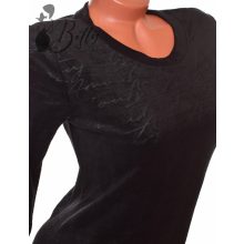 Anyagában mintás, puha plüss anyagú felső  S, M, L, XL, 2XL