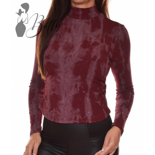 Batikolt mintás, félgarbós felső S, M, L, XL, 2XL