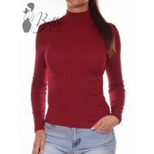 Anyagában csíkozott,  félgarbós nyakú felső  S, M, L, XL, 2XL