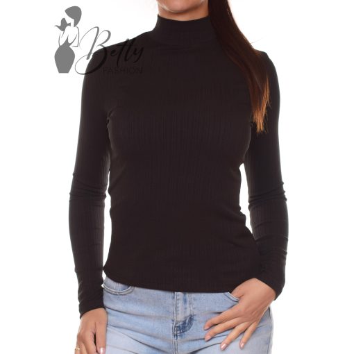 Anyagában csíkozott,  félgarbós nyakú felső  S, M, L, XL, 2XL