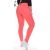 Korall színű, gumis derekú leggings S, M, L, XL
