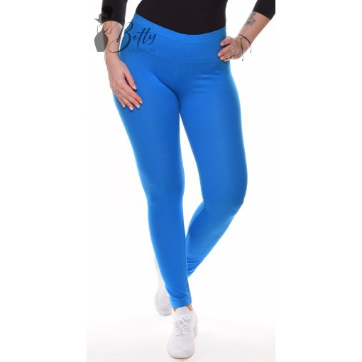 Királykék színű, gumis derekú leggings S, M, L, XL