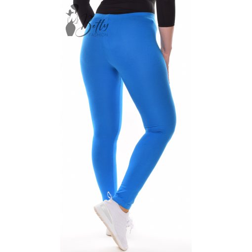 Királykék színű, gumis derekú leggings S, M, L, XL