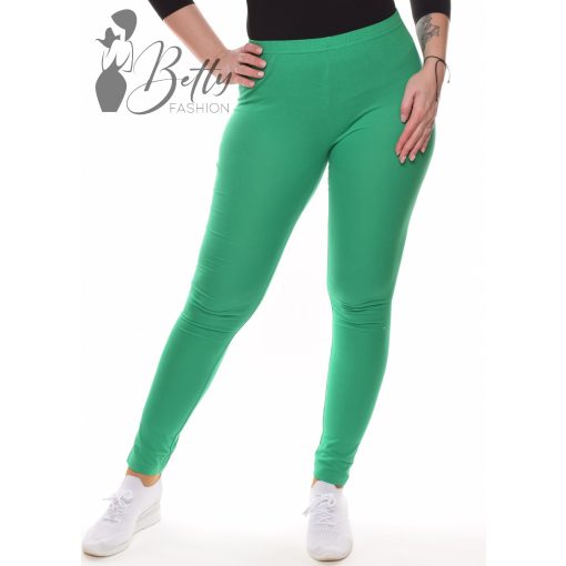Élénk zöld színű, gumis derekú leggings S, M, L, XL