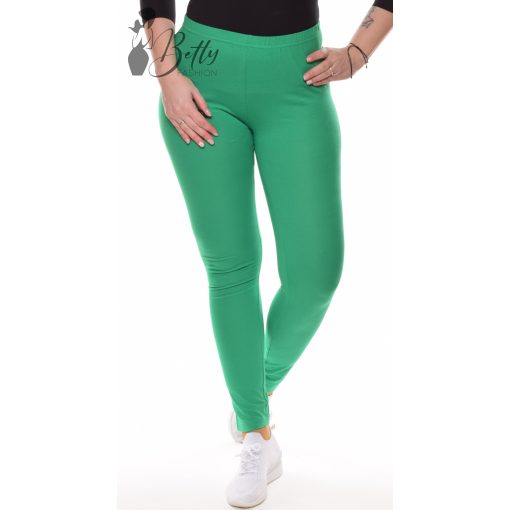 Élénk zöld színű, gumis derekú leggings S, M, L, XL