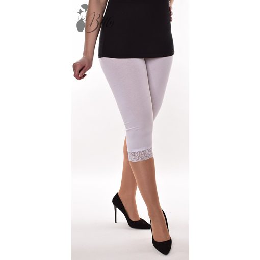 Szára végén csipkés leggings S, M, L, XL