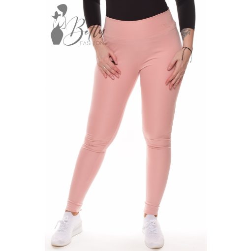 Rózsaszínű, selymes anyagú, sportos leggings S, M, L, XL