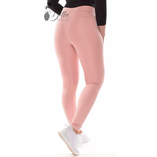 Rózsaszínű, selymes anyagú, sportos leggings S, M, L, XL