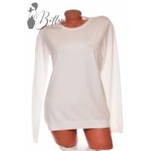 White Top with Jewelry Embellishment S/M