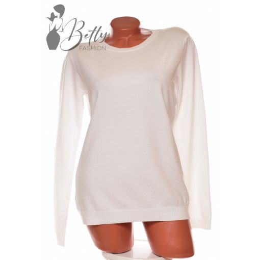 White Top with Jewelry Embellishment S/M