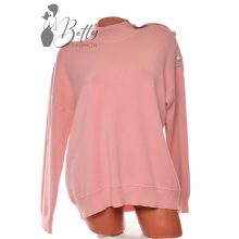 White Top with Jewelry Embellishment S/M