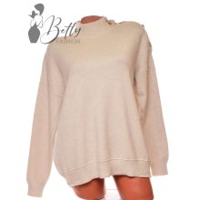 White Top with Jewelry Embellishment S/M