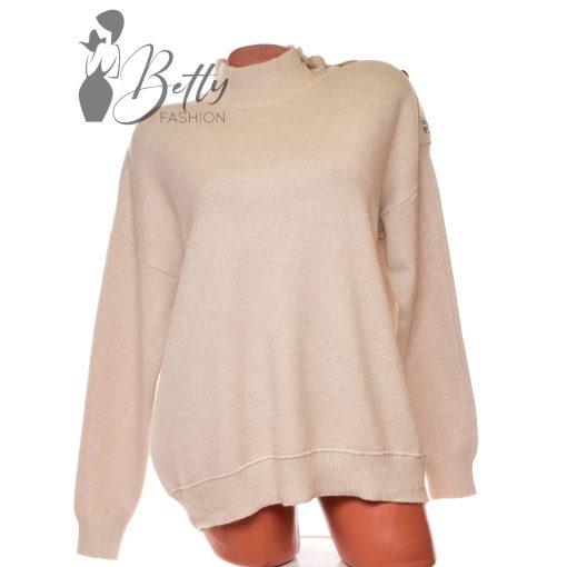 White Top with Jewelry Embellishment S/M