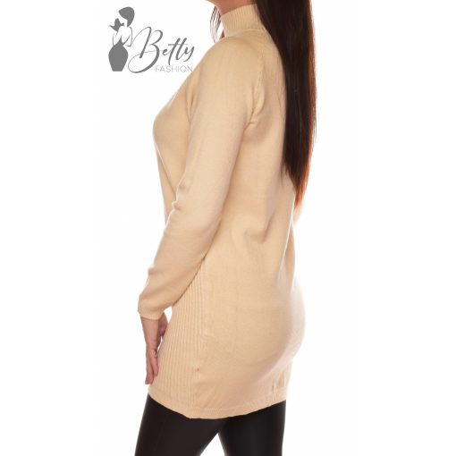 Anyagában mintás kötött tunika M/L, XL/2XL