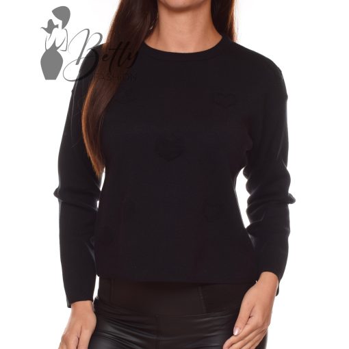 White Top with Jewelry Embellishment S/M