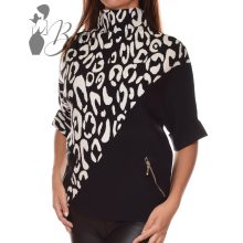 White Top with Jewelry Embellishment S/M