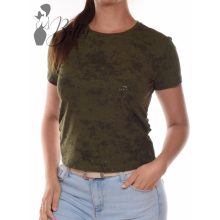 Batikolt mintás, két oldalt ráncolt felső S, M, L, XL