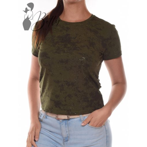 Batikolt mintás, két oldalt ráncolt felső S, M, L, XL