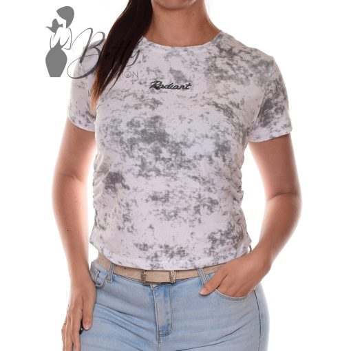 Batikolt mintás, két oldalt ráncolt felső S, M, L, XL