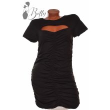 Mellnél nyitott ráncolt fazonú tunika S/M, L/XL