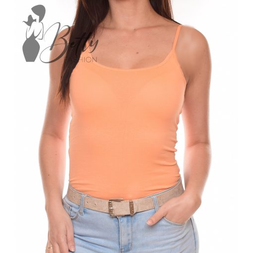 Barack színű, állítható pántos felső S, M, L, XL