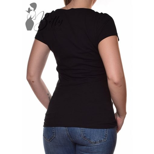 Fekete színű, rövid ujjú felső S, M, L, XL 