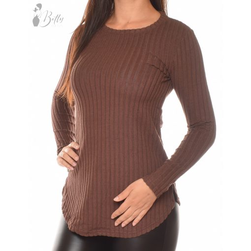 Bordázott anyagú, felsliccelt tunika S, M, L, XL, XXL