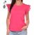 Pink színű, madeirás és fodros ujjú felső S, M, L, XL 